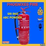 SRi 9kg ABC Powder Fire Extinguisher MS1539