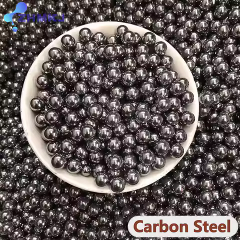 5-200Pcs Carbon Steel Balls Dia 6 6.5 7 7.5 8 8.5 9 9.5 10 11 12mm Solid Ball Round Beads Steel Ball