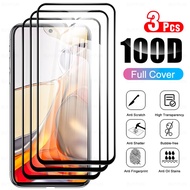 3pcs Black Edge Tempered Glass For Xiaomi My 11T Pro Safety Protective Glass Case For Xiaomi MI 11T Pro 11T 11 T
