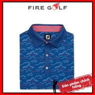 FootJoy FJ Men's Golf Shirt Genuine Tropical Pattern – Stretchy, Cool, Cool | Fire Golf