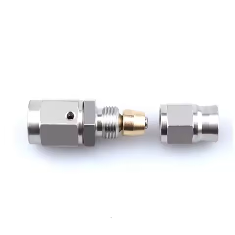 AN3 S.S Motorcycle Motor Bike Hydraulic Straight Brake Fitting -3 AN 3/8 x 24 Swivel Female Thread t