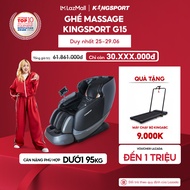 Miễn phí lắp đặt | Ghế massage KINGSPORT Standard G15 công nghệ mới Kingtech Touch Pro massage kéo