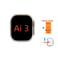 Microwear Ultra ai3 Smartwatch 4G Android Amoled HD Camera GPS WIFI Google Play Store APP Download G