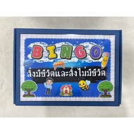 Bingo Living Things And Lifeless 30 Boards (4x4) With Box