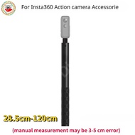 120cm Invisible Selfie Stick For Insta360 X4/X3/ GO 2/ONE RS/ONE X2 Action Camera Accessories