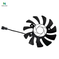 HA8010H12F-Z 75MM 2Pin GTX1050Ti GPU Cooler DUAL Fan for   GTX 1050Ti GTX-1050-Ti-4GT-OC(1Pcs)