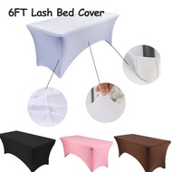 Stretch Fitted Table Cover Full Elastic Table Cloth Cover Kain Sarung Meja Party for Party Wedding H