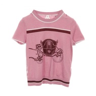 【二手】愛馬仕 HERMES Twillaine ex-libris 女士羊絨真絲針織上衣