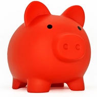 Cute Piggy Bank for Sbrvaniy Pig Money Bank Coin Bank for Boys and Girls My First Unbreakable Money 