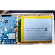 505060Battery 3.7v Three Wires955565Battery WiFi Transmitter Navigator Battery