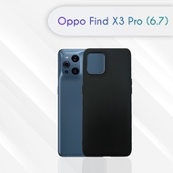 เคสOPPO Find X3Proเคสใส เคสสีดำ กันกระแทก ออปโป้ ไฟร์ด เอ็กซ์3 โปร รุ่นหลังนิ่ม  For OPPO Find X3 Pro Tpu Soft Case
