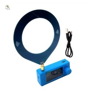 HOTSI4732 Mini Pocket Radio USB Interface 9.9kHz-181MHz LSB AM/FM FM Band 1.9" Display Shortwave Rad