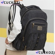 CUCKOZJ Travel Backpack, Wear-Resistant 50L Men Shoulders Bag,  Large Capacity Thickened Heavy Duty 