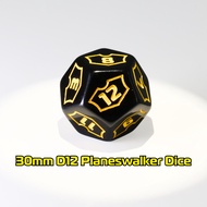QAT 30mm D12 Planeswalker Loyalty Dice
