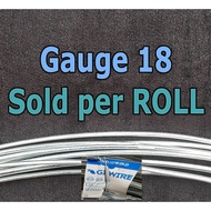 GI Wire ▪️ Galvanized Iron Wire ▪️ Sold per Roll. Alambre.  Hindi nangangalawang. Pang Sampayan atbp