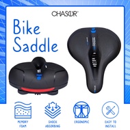 【Ready Stock】∏✜◊Bike Seat Cover with Foam Comfortable Memory Foam Bicycle Saddle Cover Mountain Bike