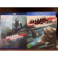 Authentic Blu-ray Shark Night With Thai Audio Subtitles Watch Both 2d/3d