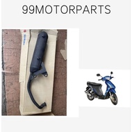 ￼100% JAMIN Original SGP PNP STEP125 EXHAUST PIPE EKZOS EXZOS MUFFLER PIPE SUZUKI STEP 125 EXHAUST