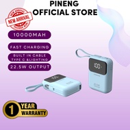 【FREE BAG】Pineng Powerbank Pn892PD PN836PD 20000mAh 10000mah Fast Charging Powerbank Built in Dual-C