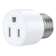 2PCS Universal Travel Adapter Light Socket 1250W Heat Resistant E26/E27 Multifunctional Flame Retard