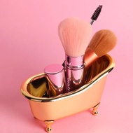 CL Kotak penyimpanan kosmetik bak mandi plastik Mini kotak pen