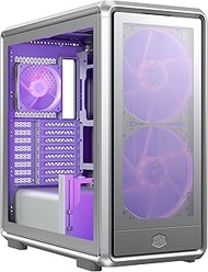 Cooler Master Masterframe 600 Mesh Silver ARGB Case | Freeform 2.0 Modular Platform ATX Mid-Tower Ca