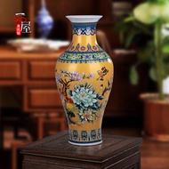 Jingdezhen ceramic vase gold enamel porcelain vase decorative handicrafts of modern fashion living r