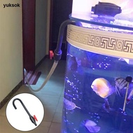 [UmifaMY] Aquarium Water Tube, Aquarium Water Changer Inlet Outlet Elbow Tube, Filling Pipe