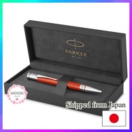 PARKER PARKER ballpoint pen DUOFOLD CLASSIC BIG RED CT medium size, oil-based, in gift box, authentically imported 1931379