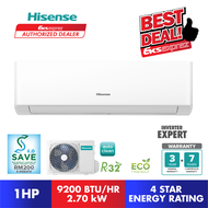 [FREE SHIPPING] Hisense R32 Inverter Aircond AI10KAGS / AI13KAGS / AI20KAGS / AI25KAGS (1HP / 1.5HP 