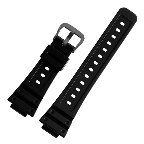 For Casio G-SHOCK 5637 GA-900E GA900 Silicone Resin Watch strap Men's 16mm Convex Black green blue o