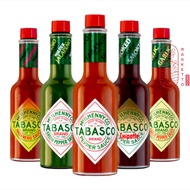 Tabasco Red Pepper Sauce Tabasco Jalapeno Habanero Garlic Chipotle Sauce 60ml