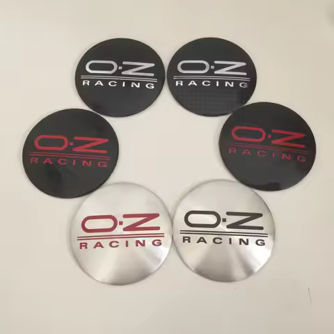 4pcs 56mm Car emblem Wheel hub Center Cap Badge covers sticker Styling accessories for BMW KIA Audi 