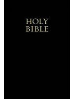 The Holy Bible: New King James Version, Black, Giant Print, Reference (新品)