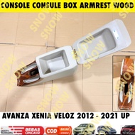 Console Box Avanza Xenia Veloz 2012 2015 2019 2020 2021 Armrest Consule Wood Kayu