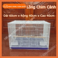 LỒNG NUÔI CHIM-LỒNG NUÔI CHIM NHỎ-LỒNG SIZE 60x40x40