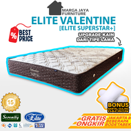 Kasur Springbed Elite serenity Superstar superior 160 x 200 marga jaya 160x200 cm Matras Valentine