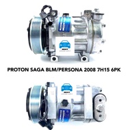 Compressor 7H15 6PK 12V Proton Persona / Saga BLM Sanden System ( fisrt model )