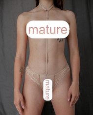 裸襠性感丁字褲 - 情趣內衣 - 束胸