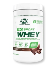 PVL Iso Sport Whey 100% Whey Protein Isolate - 1.9 Lbs พรีเมียมเวย์โปรตีนไอโซเลท สร้างกล้ามเนื้อ ลดไ