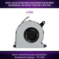 INTEL NUC8 NUC8i7BEH NUC8i5BEH NUC8i3BEH BSC0805HA-00 DC05V 1Z24L9R 4pin Fan Cooler