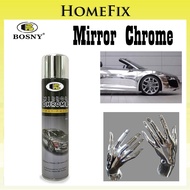 BOSNY Mirror Chrome (B123) Spray Paint Aerosol Spray Paint Fast Drying 270CC