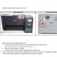 terbaru printer epson l3210 original epson / epson L3210 top