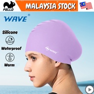 Adult Unisex Silicone Swim Men Woman Swimming Cap Head Cover Dewasa Topi Renang Cap Mandi大成人硅胶泳帽