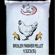 1323 Chicken Feed Food Broiler Finisher Pellet 20kg/Makanan Ayam