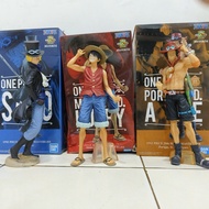 Masterlise 20th anniversary one piece ichiban kuji ace sabo luffy set