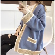 Woman's Cardigan Knitting Korean Fashion Sweater