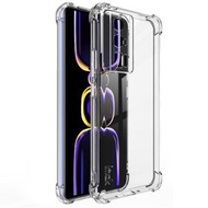 全城熱賣 - 適用於小米 紅米K60 5G / K60 Pro 5G / Poco F5 Pro 5G 艾美克 全包防摔手機軟套氣囊版（全透明）