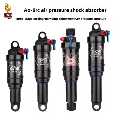 AO-8RC Mountain bike air shock absorbers 3 gear suspension 165 190 200 210 230mm hindquarters