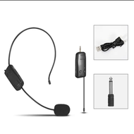 ไมค์คาดหัว ไมโครโฟนไร้สายแบบคาดศีรษะ / ไมค์ลอยคู่ Wireless Headset Microphone